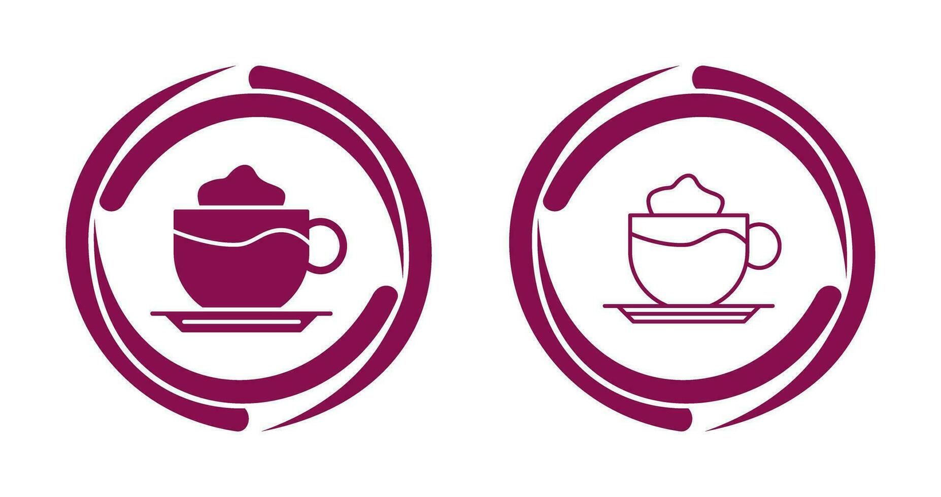 Latte Vector Icon