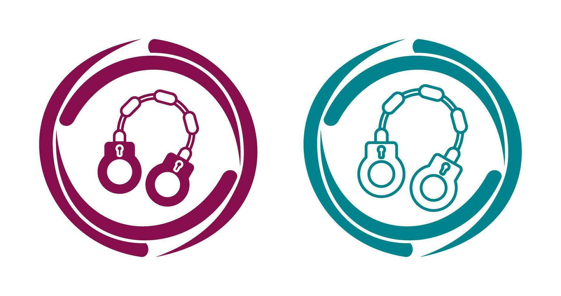 Handcuff Vector Icon