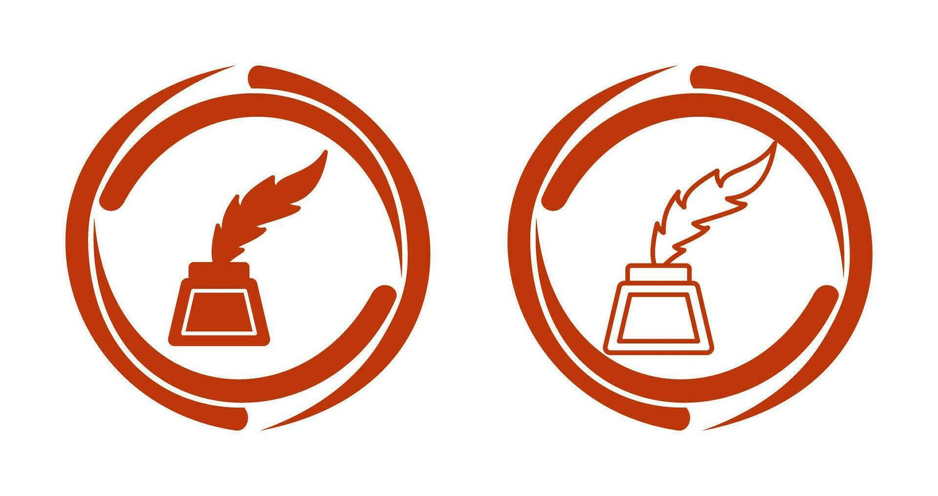 Inkwell Vector Icon