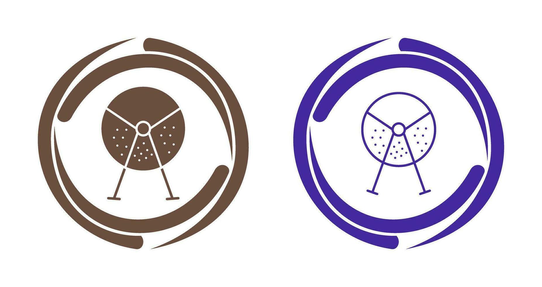 Lottery Machine Vector Icon