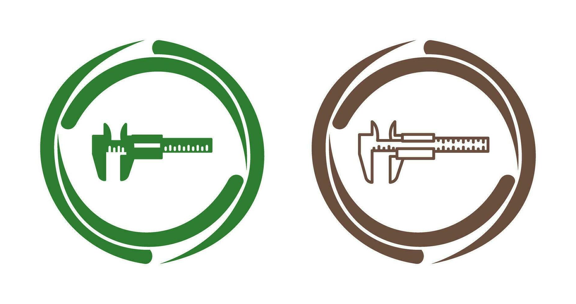 Calipers Vector Icon