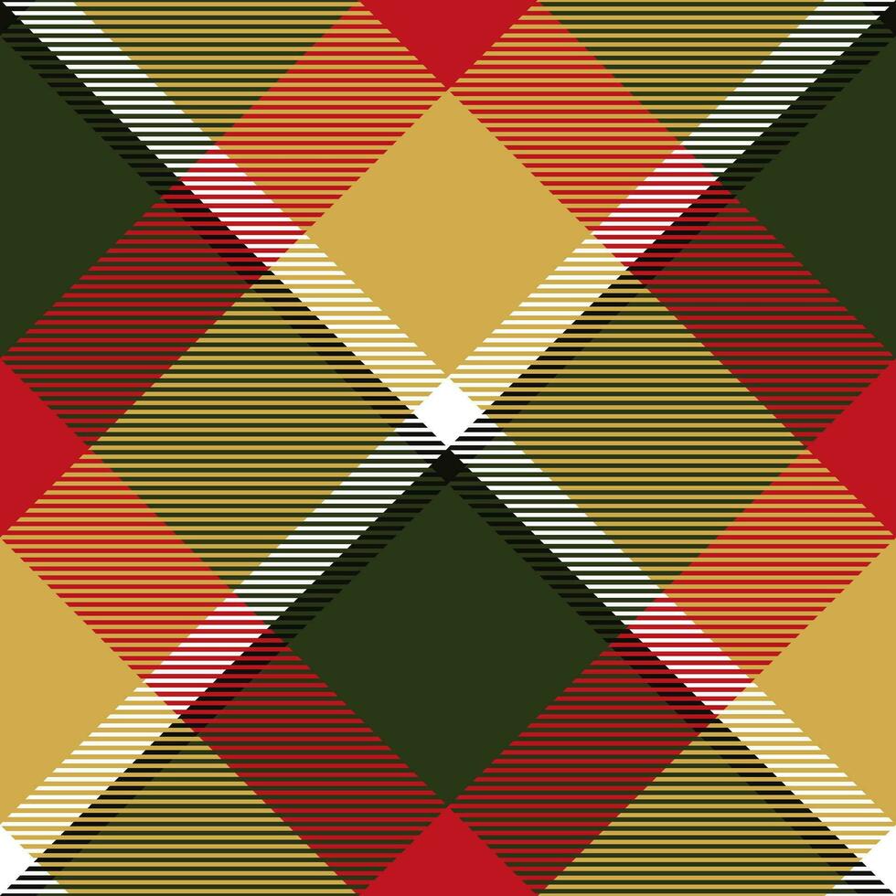 Plaid pattern vector. Check fabric texture. Seamless textile design for clothes, paper print. vector