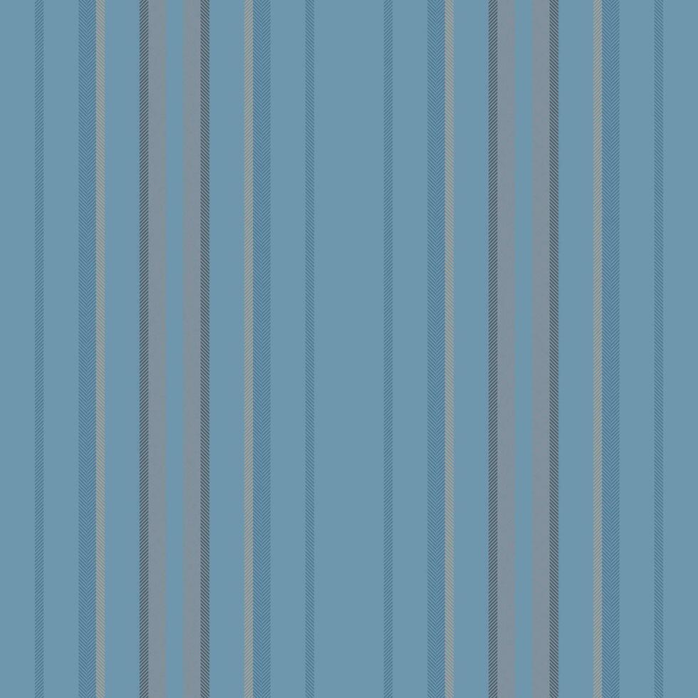 Vertical lines stripe pattern in blue. Vector stripes background fabric texture. Geometric striped line seamless abstract design.