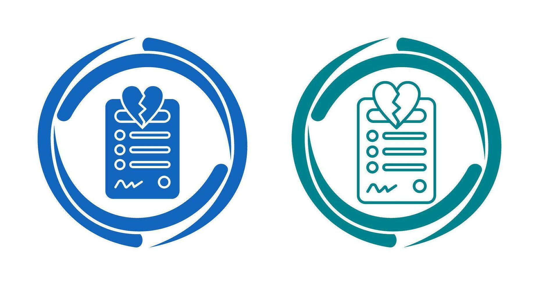 Divorce Vector Icon