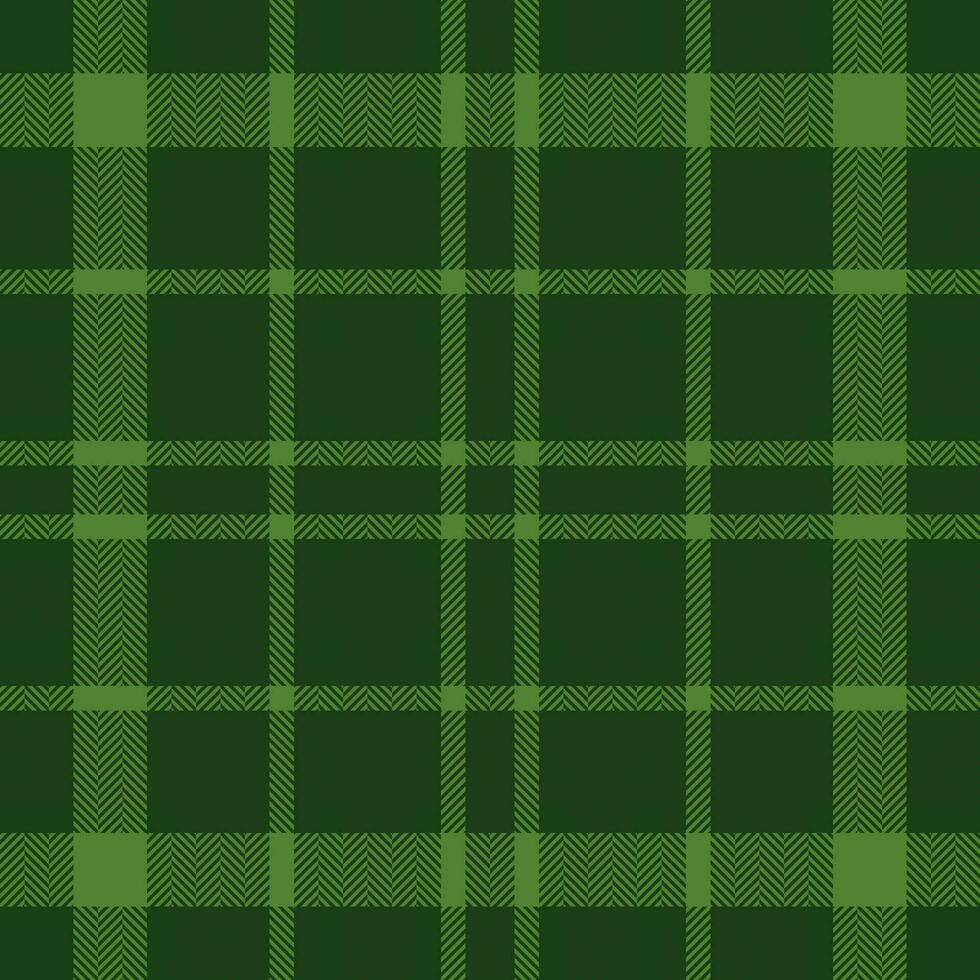Plaid check pattern. Seamless fabric texture. Tartan textile print. vector