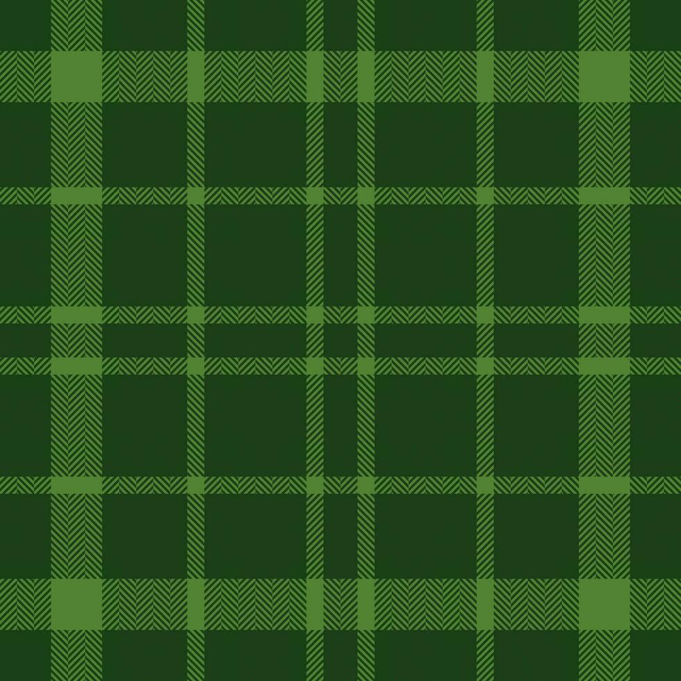 Plaid check pattern. Seamless fabric texture. Tartan textile print. vector