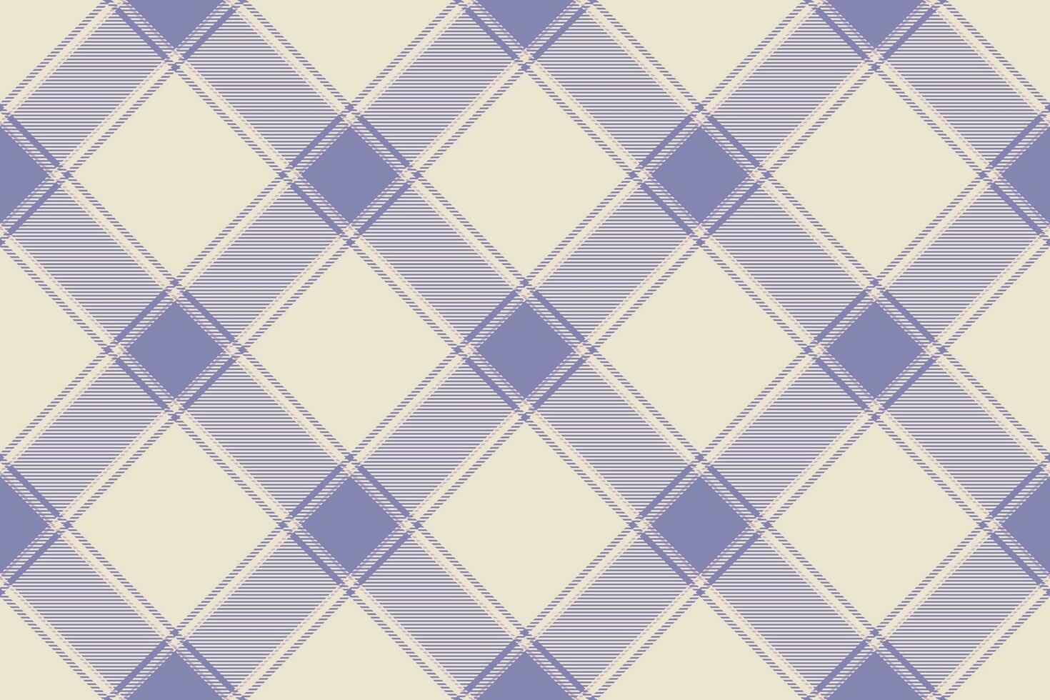 Tartan plaid background, diagonal check seamless pattern. Vector fabric texture for textile print, wrapping paper, gift card, wallpaper.