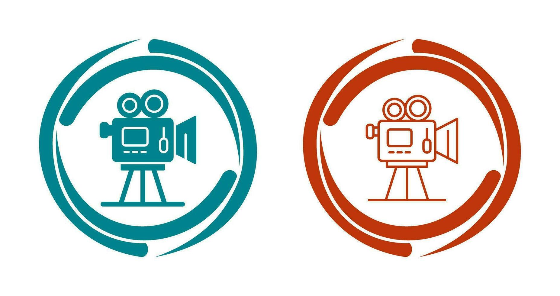 Movie camera Vector Icon