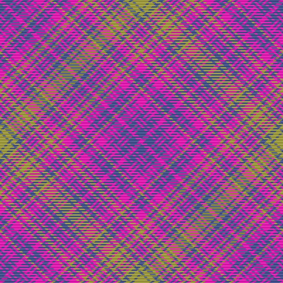 Textile tartan seamless of plaid vector check with a background fabric texture pattern.