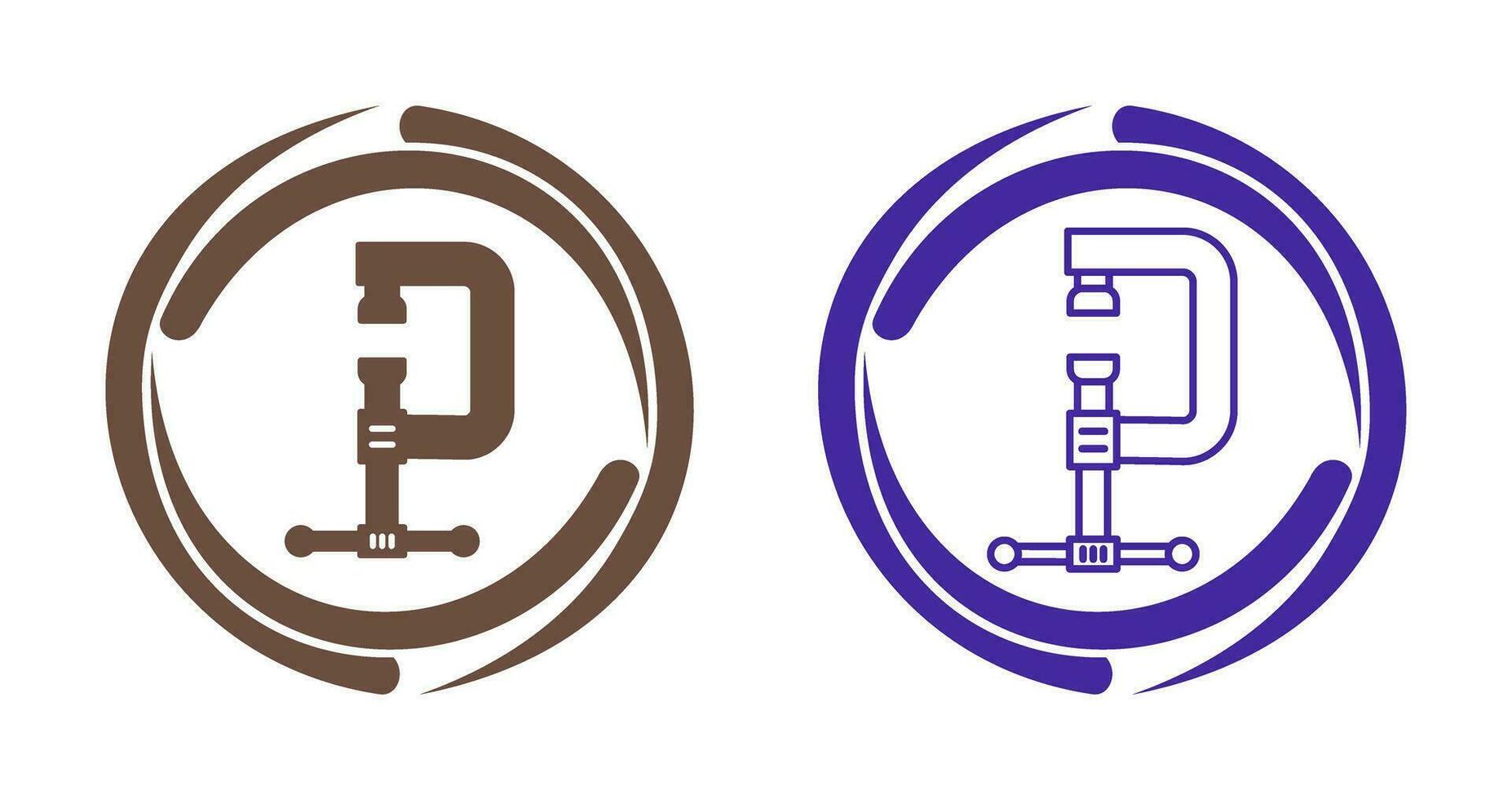 Clamp Vector Icon