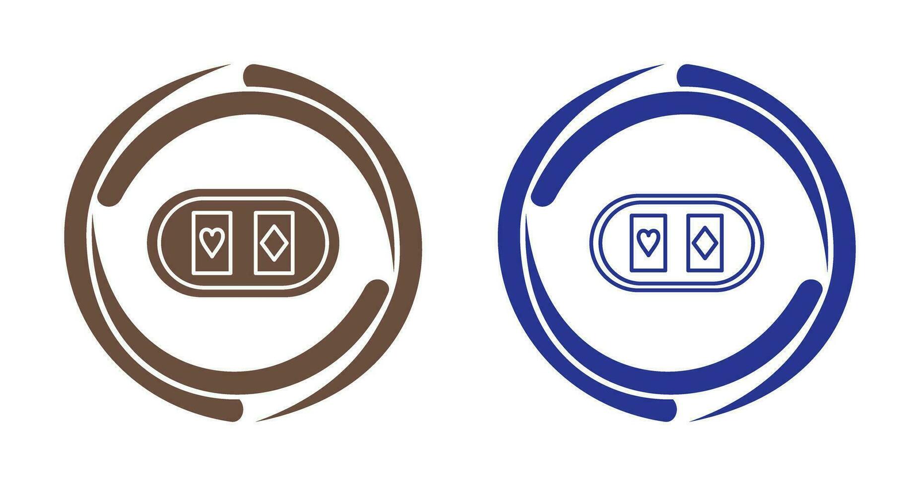 Cards Table Vector Icon