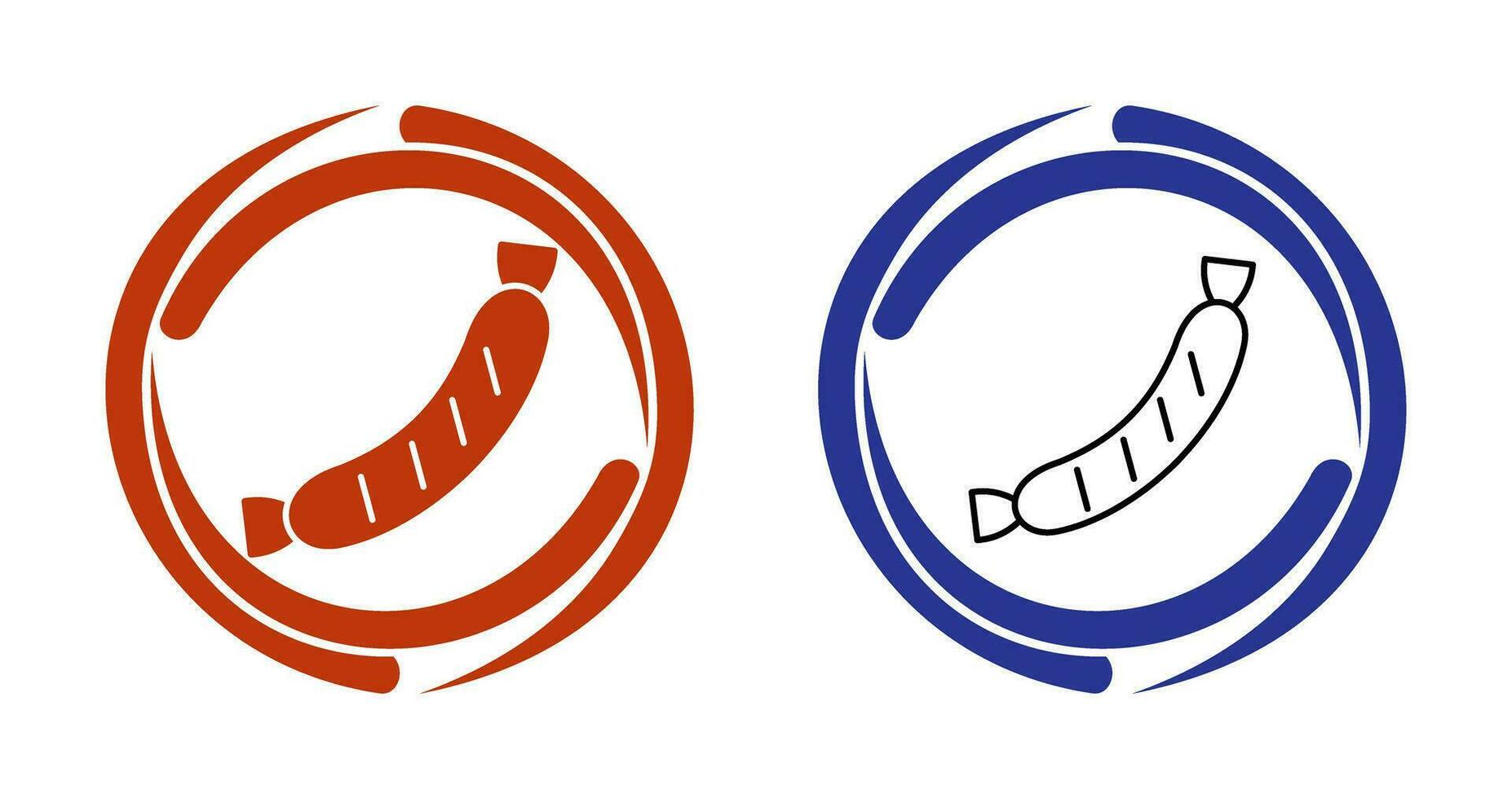 Sausage Vector Icon