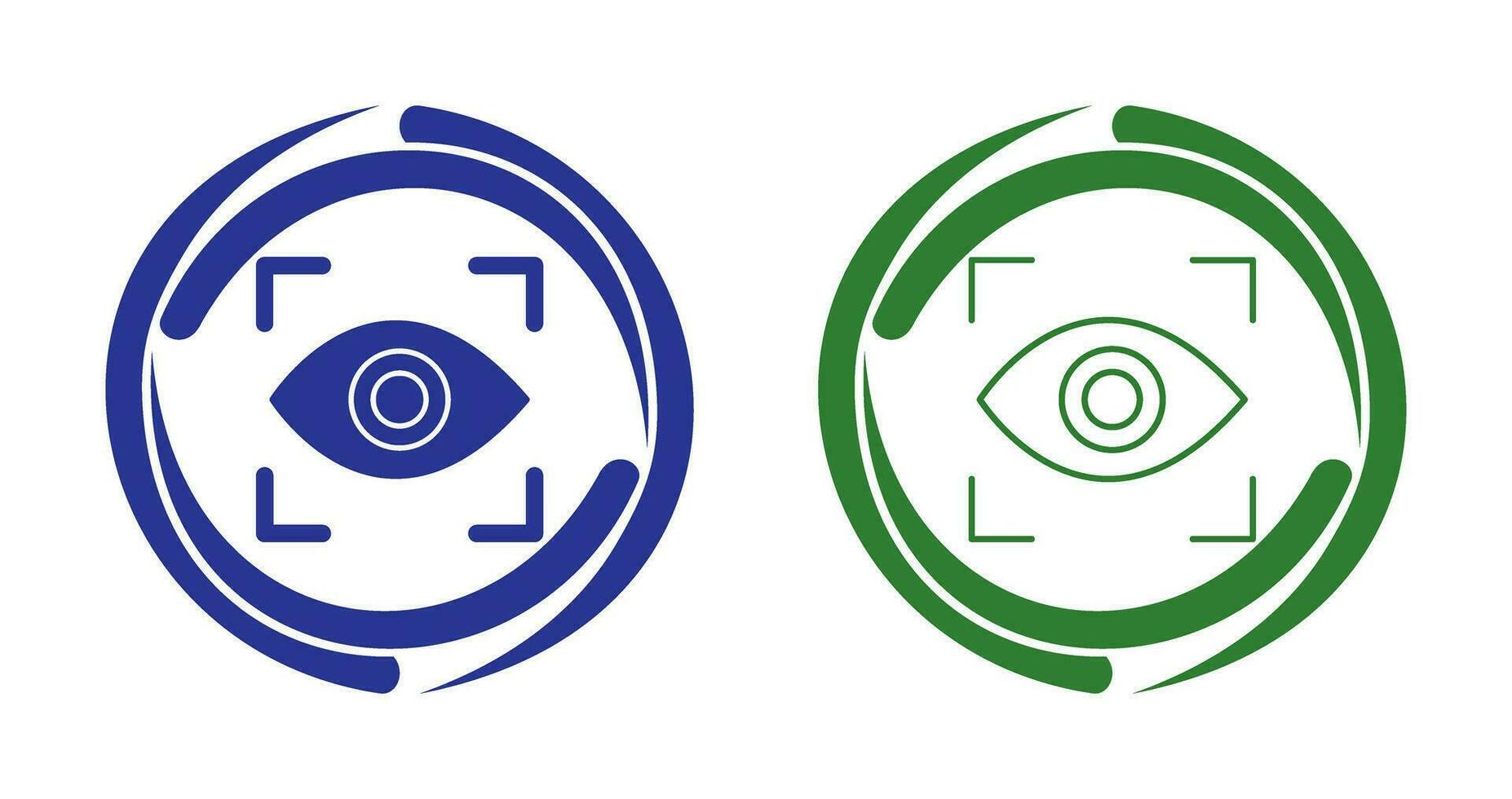 Eye Scan Vector Icon
