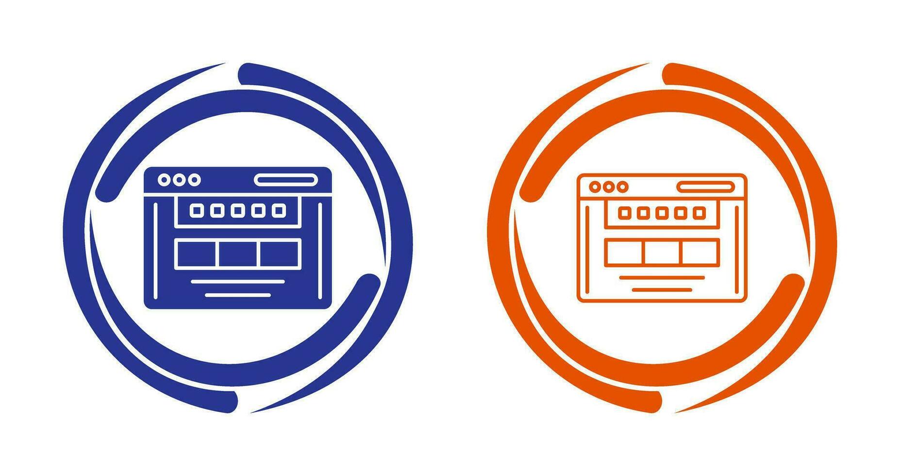 Browser Vector Icon