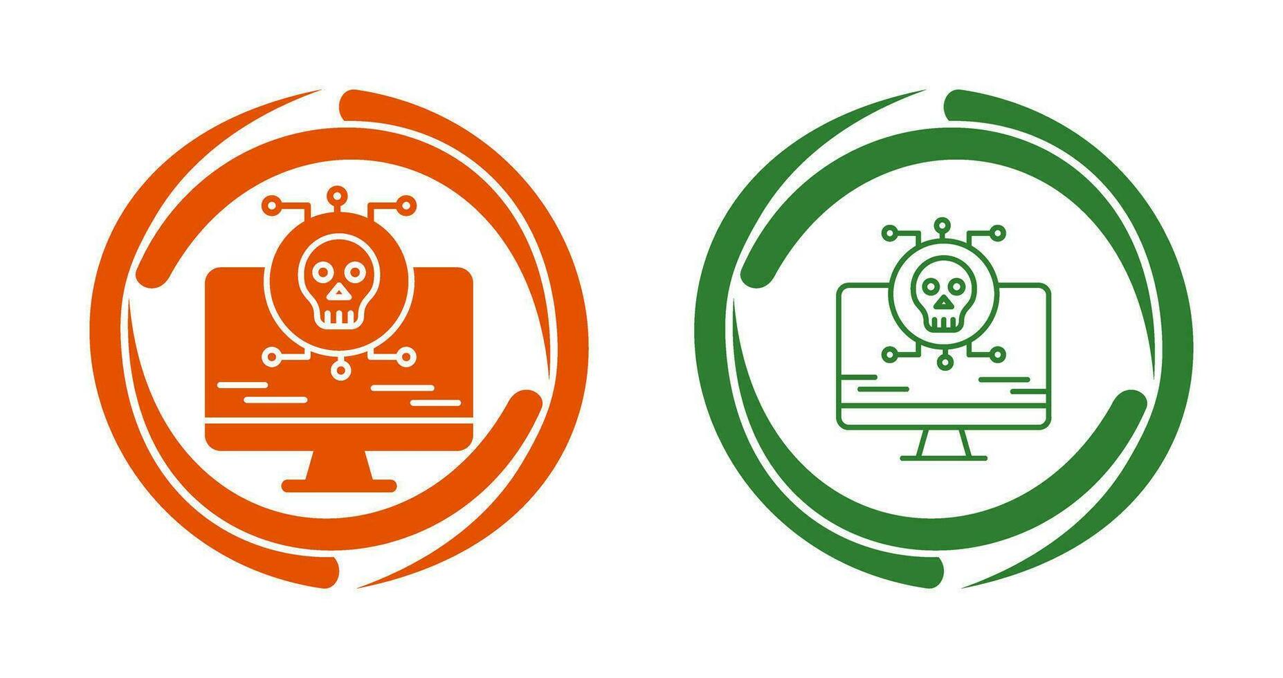 Virus Attack Vector Icon