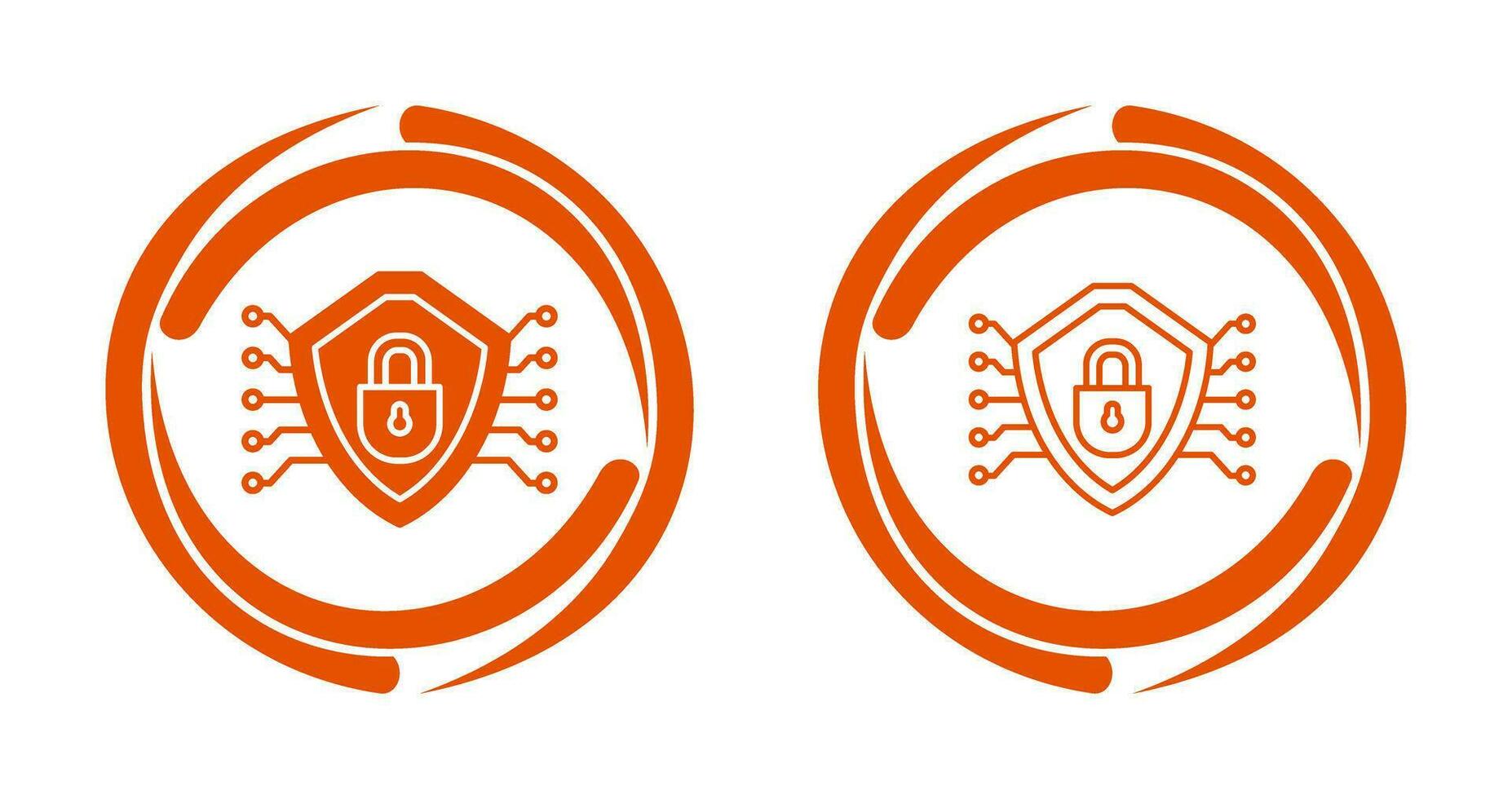 Cyber Security Vector Icon