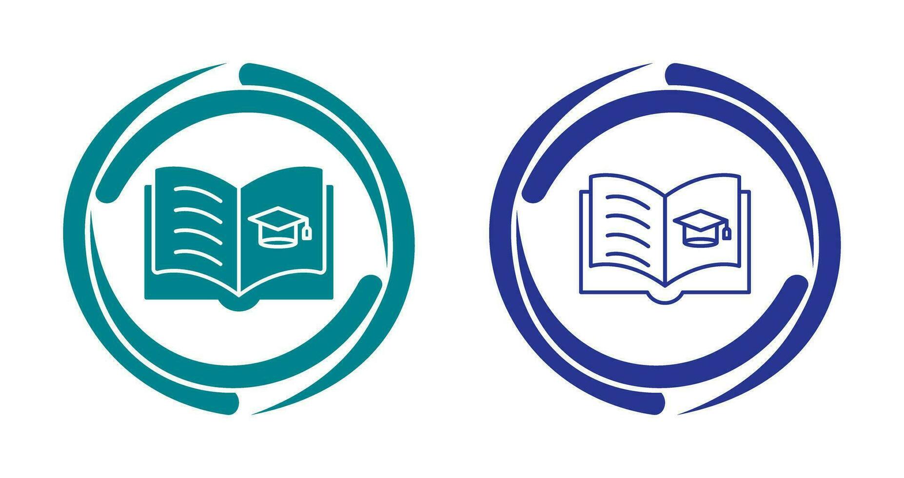 Open Book Vector Icon