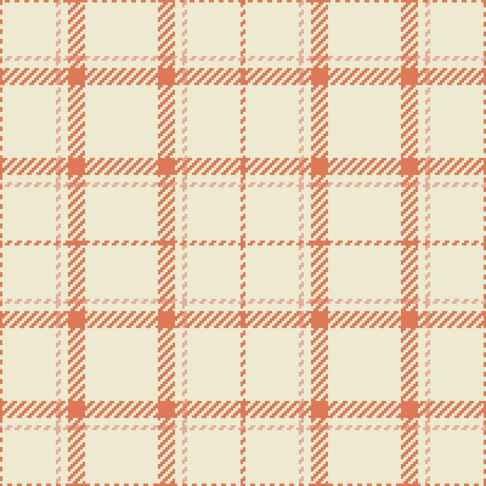 Tartan seamless background of plaid fabric check with a pattern texture textile vector. vector