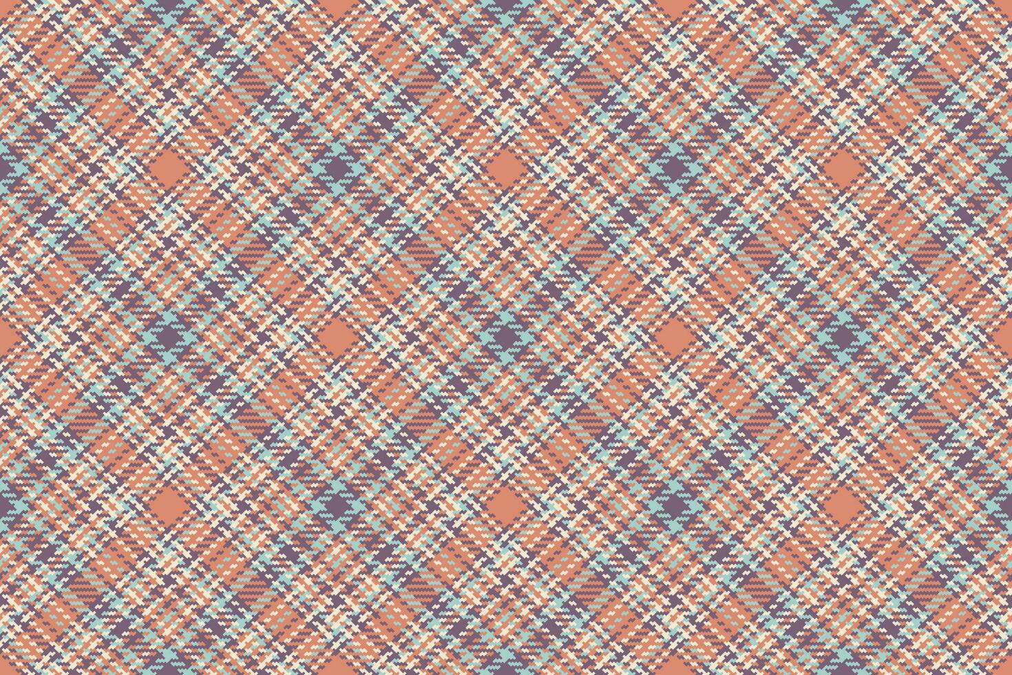 Check vector textile of seamless fabric pattern with a tartan plaid texture background.