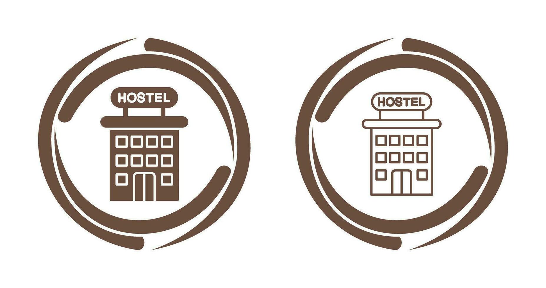 Hostel Vector Icon