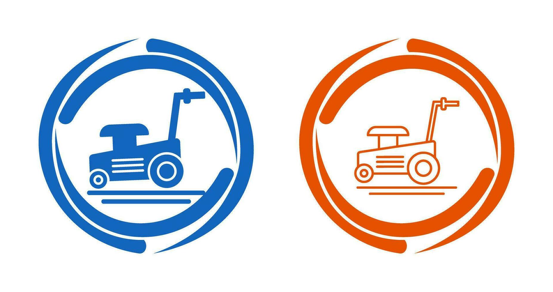 Lawn Mower Vector Icon