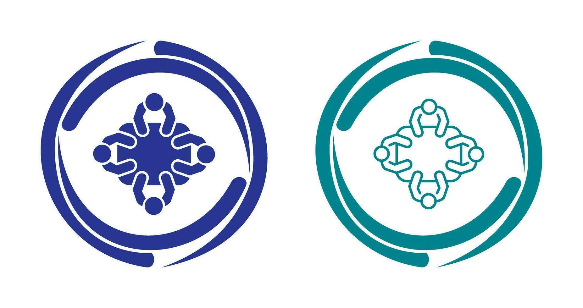 Staff Meeting Vector Icon