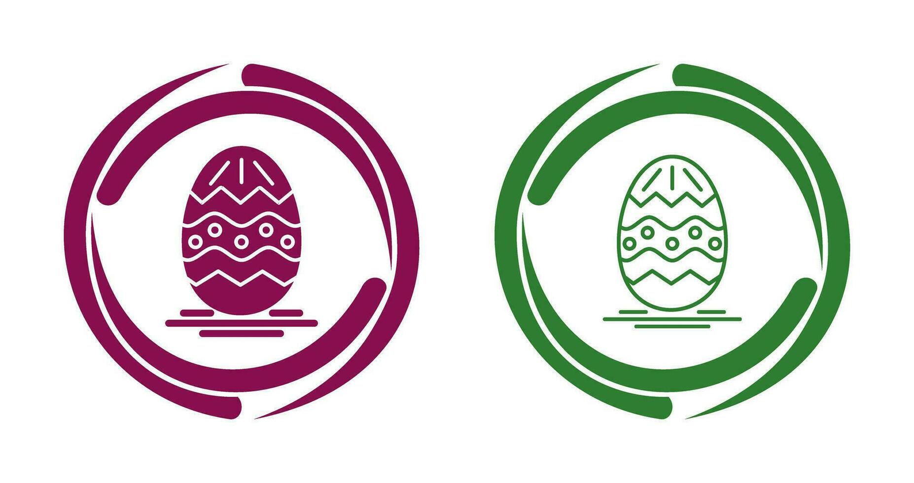 Easter Egg Vector Icon