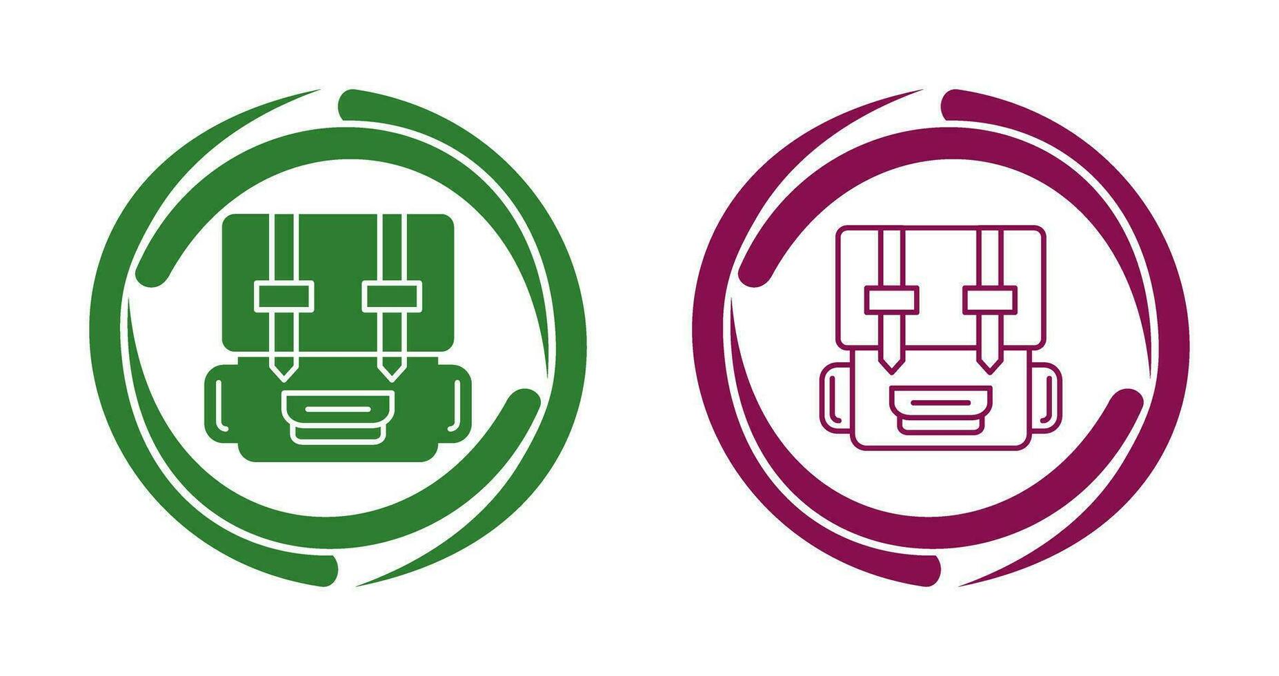 Backpack Vector Icon