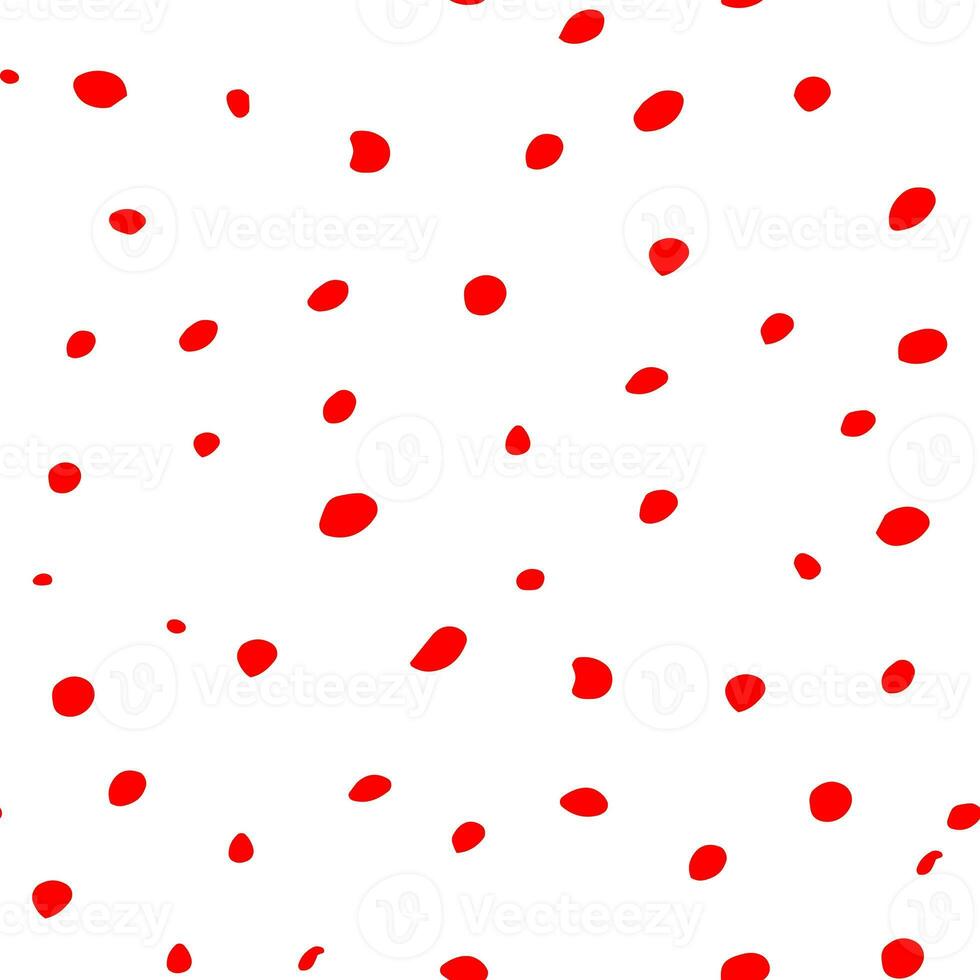 Simple texture with irregular red spots photo