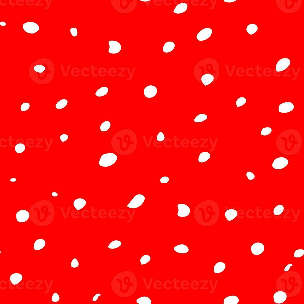 Red texture with irregular raw spots photo