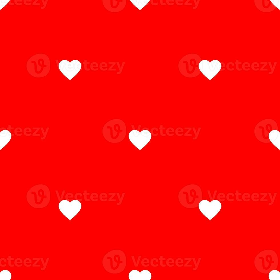 Simple background pattern with hearts for Valentines day photo