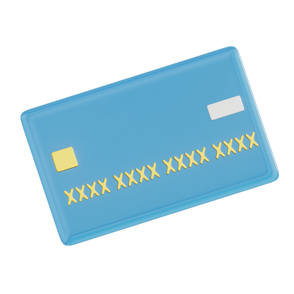 Online shop objects , 3D rendering on a transparent background png