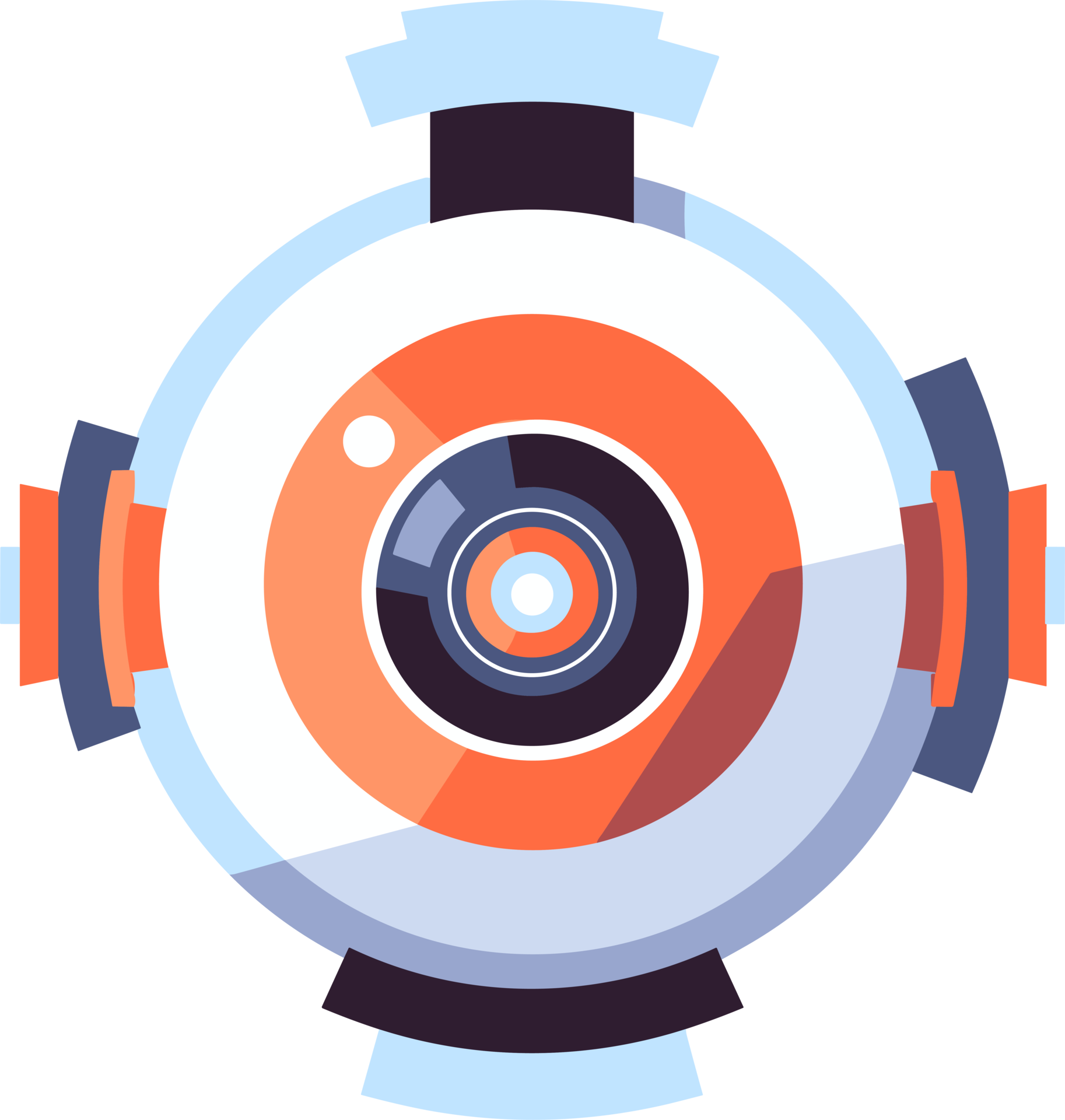hand-drawn-cctv-or-security-cameras-in-flat-style-29376104-png