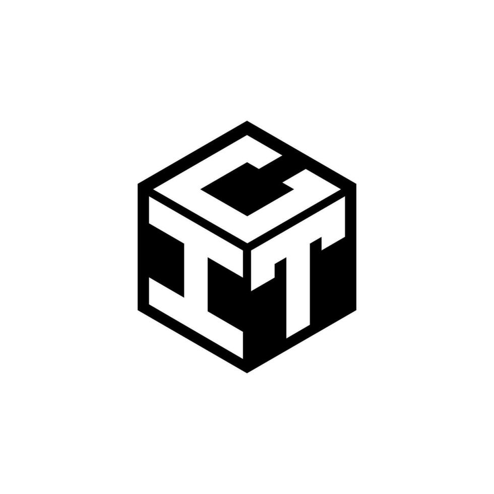 ITC Letter Logo Design, Inspiration for a Unique Identity. Modern Elegance and Creative Design. Watermark Your Success with the Striking this Logo. vector