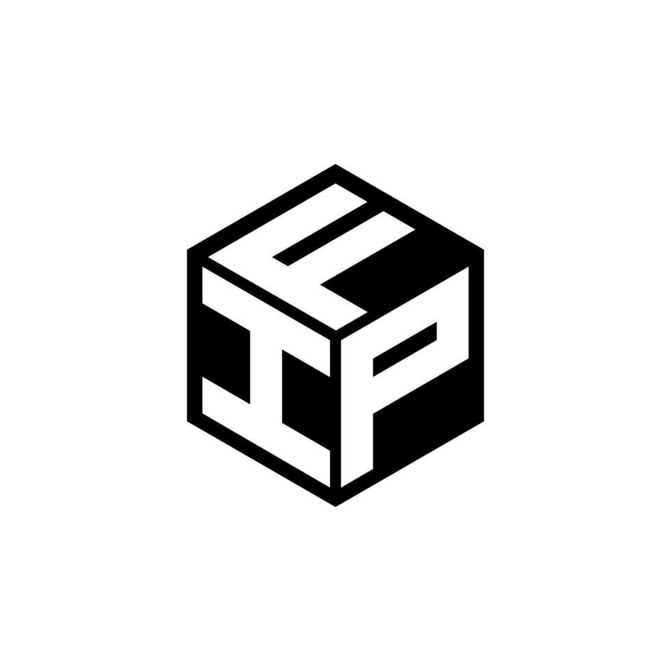 IPF Letter Logo Design, Inspiration for a Unique Identity. Modern Elegance and Creative Design. Watermark Your Success with the Striking this Logo. vector