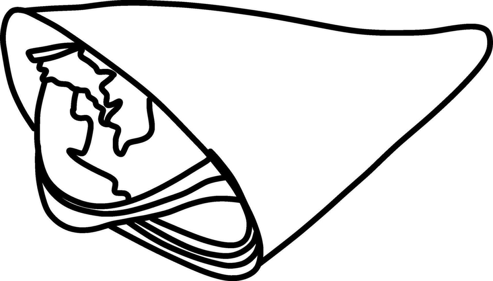 Sketch of Crepes vector