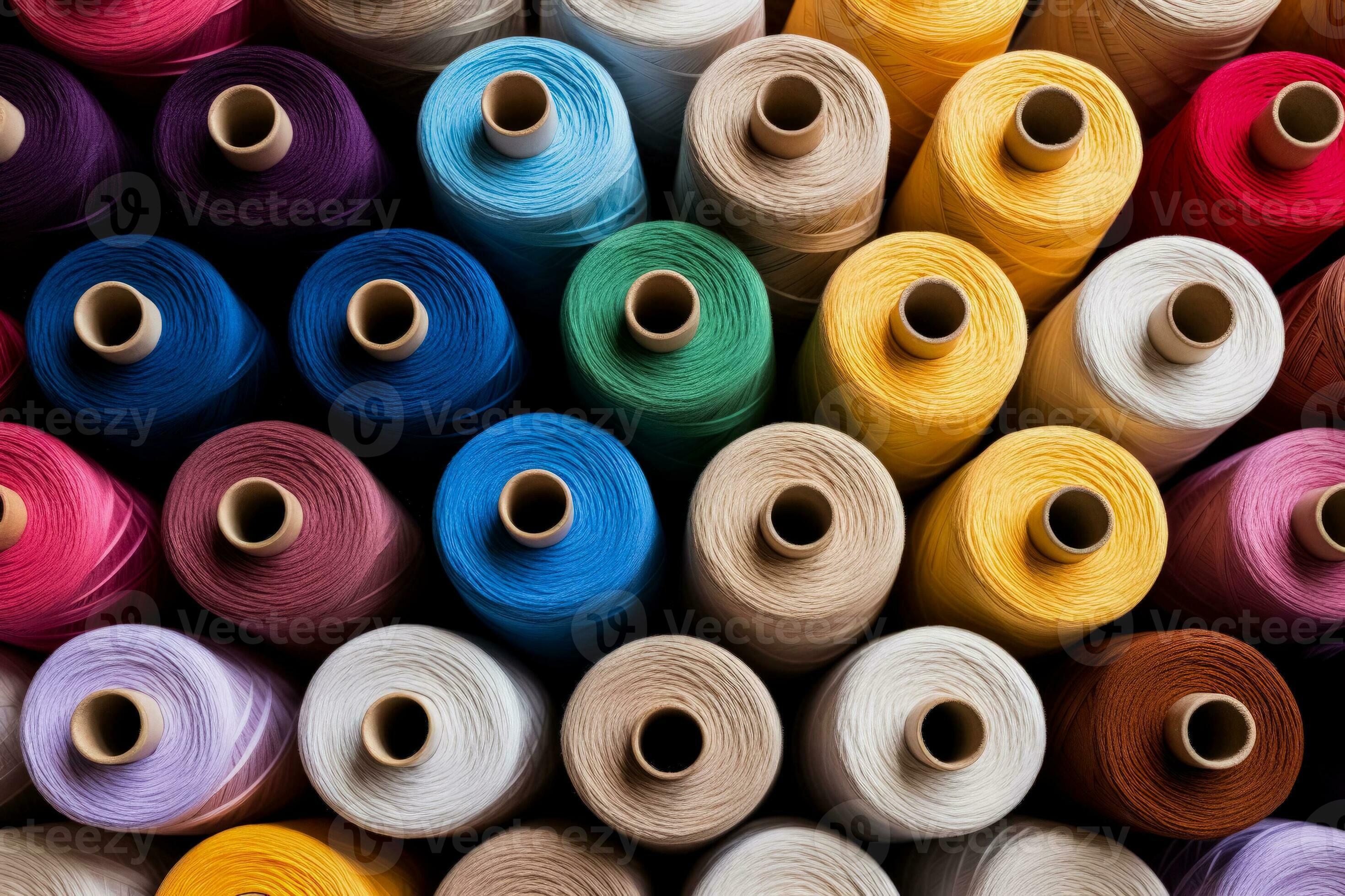 Macro details of cotton textile displaying varied thread counts a study