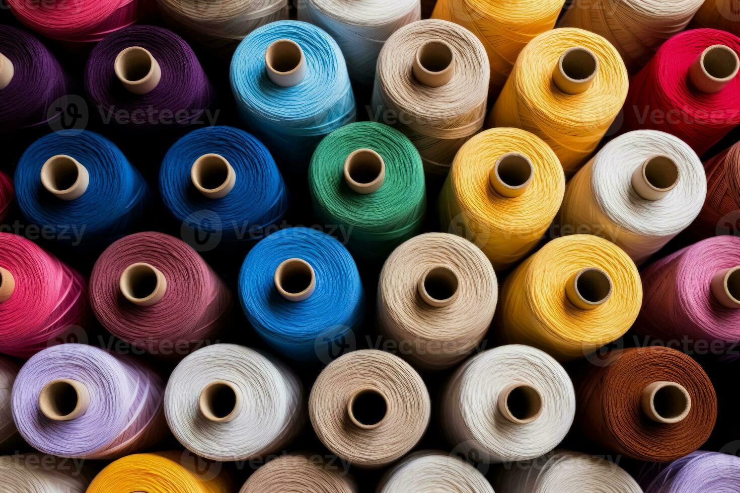 Macro details of cotton textile displaying varied thread counts a study photo