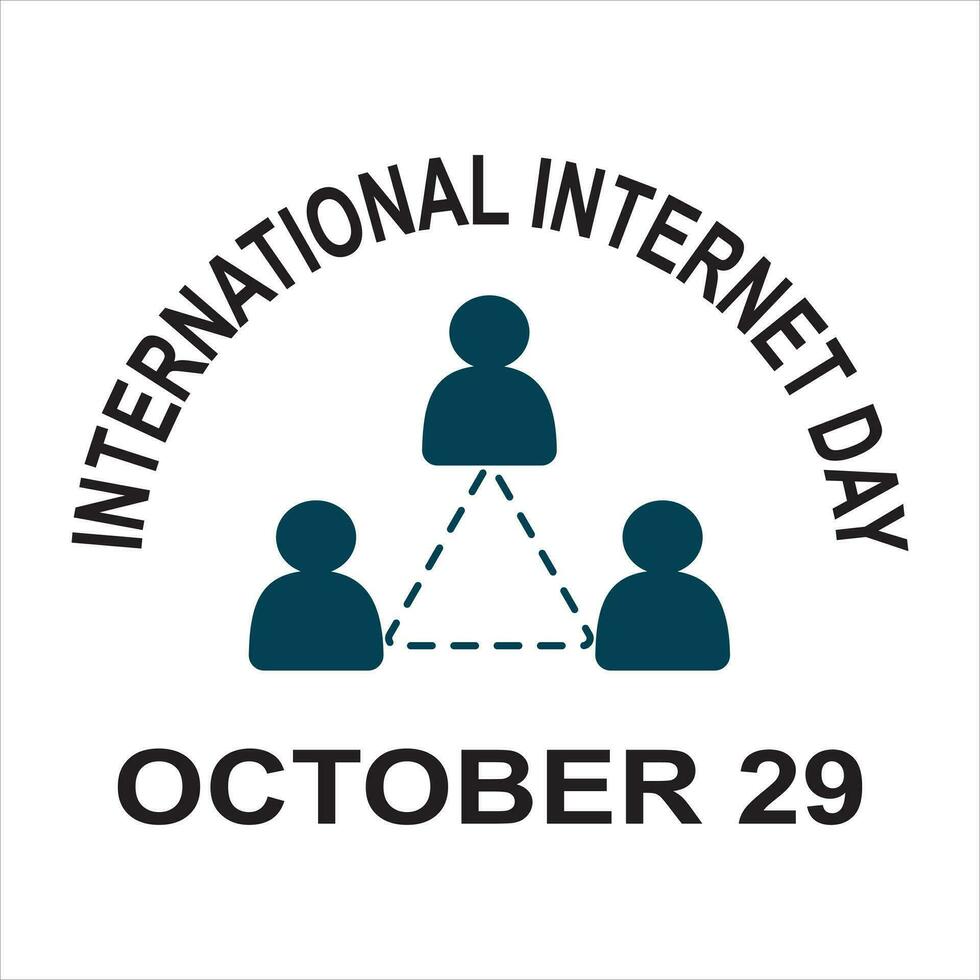 International Internet Day. International Internet day Vector illustration concept background. Internet day creative concept.Web
