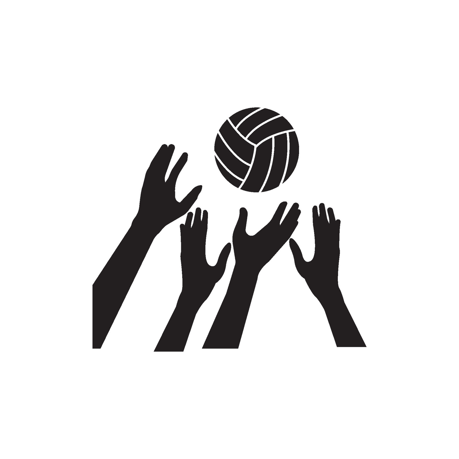 Volleyball logo icon design vector illustration 29383234 Vector Art at ...