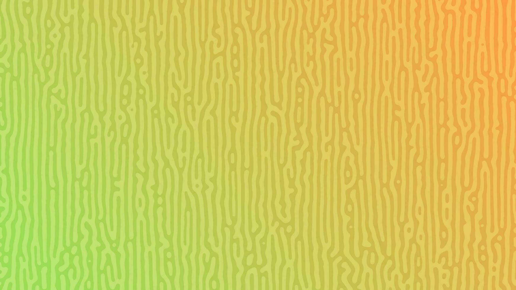 Green Turing reaction gradient background. Abstract diffusion pattern with chaotic shapes. Vector illustration.
