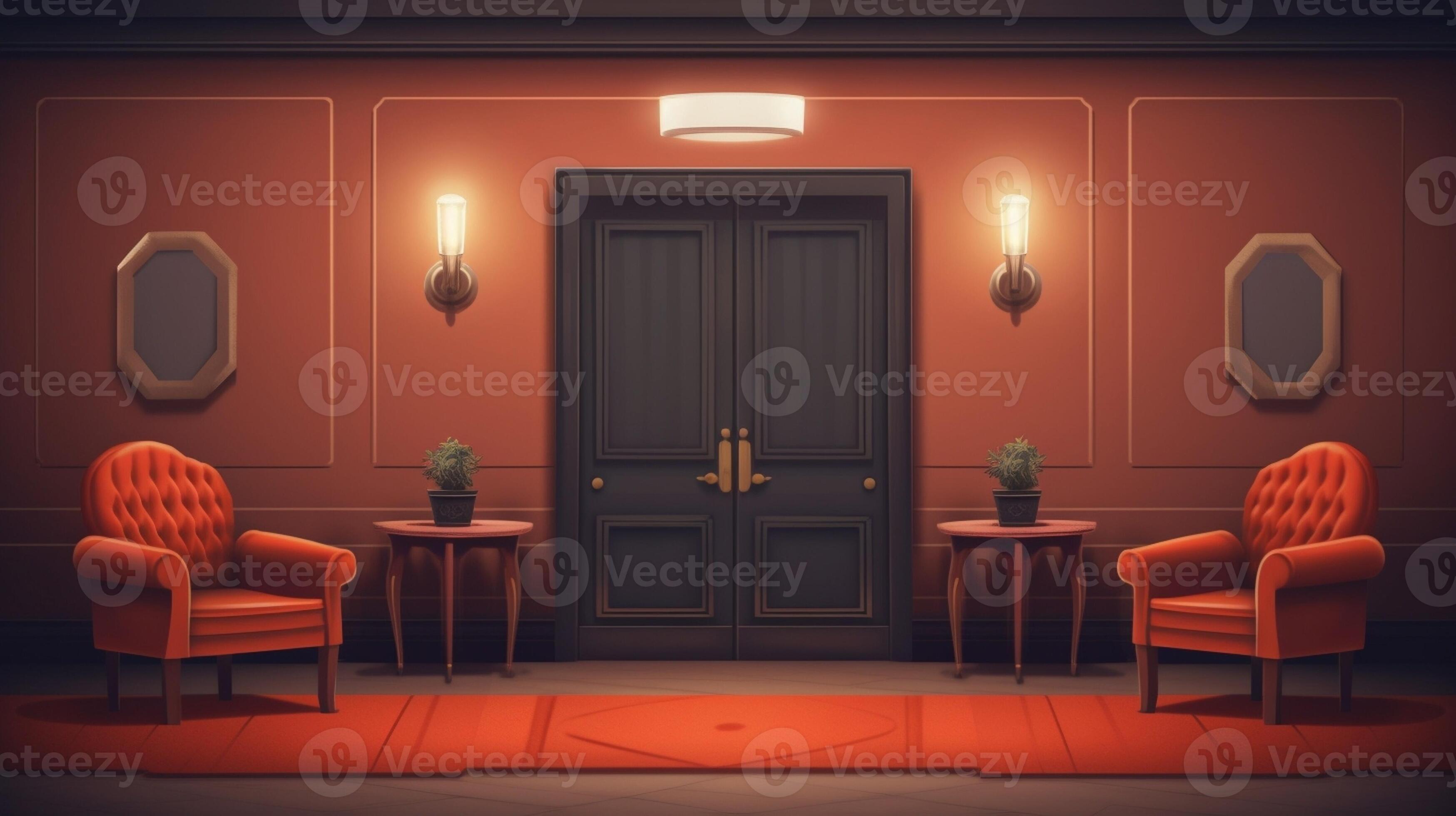 AI Generative secret meeting room interior background 29396651 Stock
