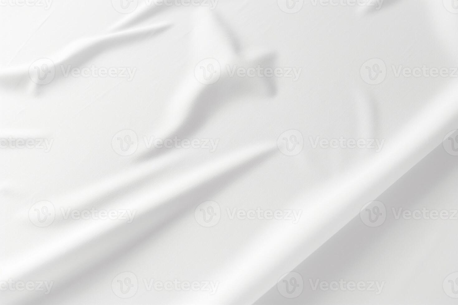 Primed White Canvas Texture Background Stock Photo, Picture and