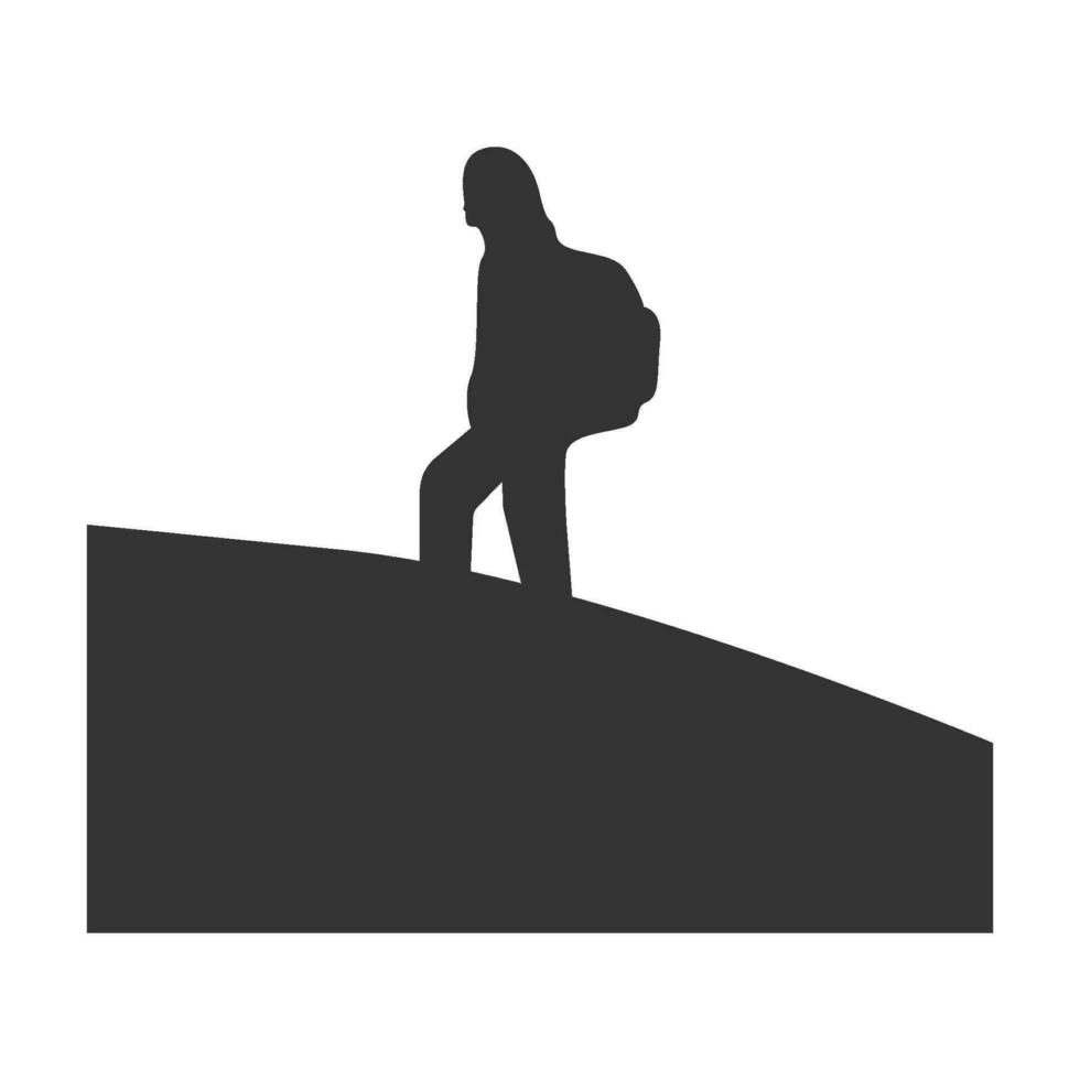 el alpinismo vector ilustración diseño