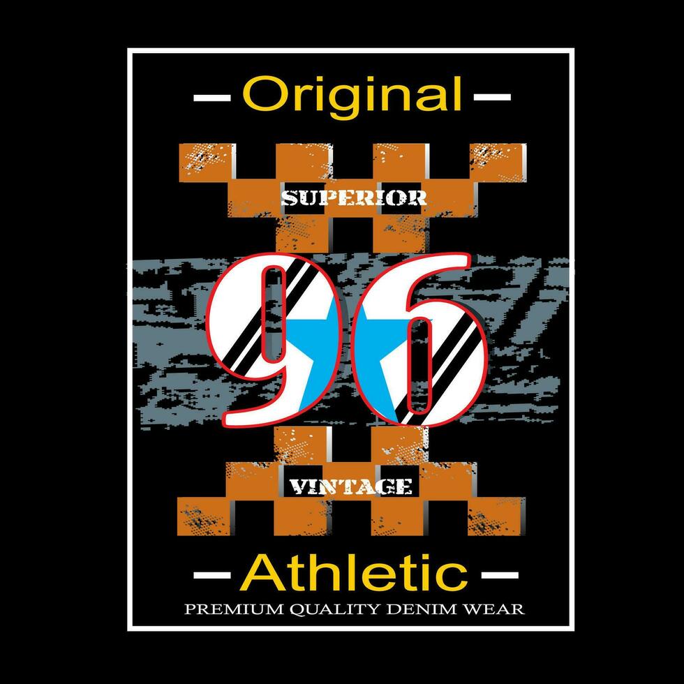 Original athletic, stock vector illustration,t shirt design graphic typography,for print t shirt.