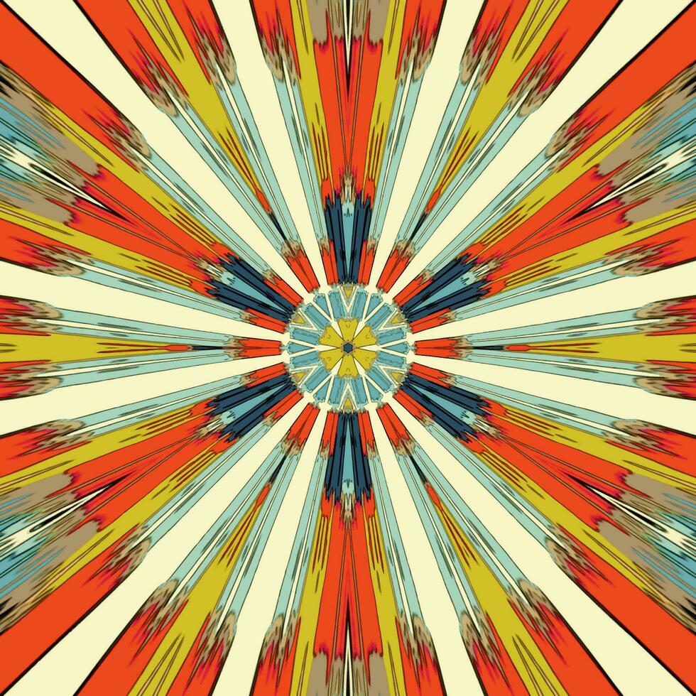 Abstract kaleidoscope background. Beautiful kaleidoscope seamless pattern. Multicolor mosaic texture. Seamless kaleidoscope texture. Unique kaleidoscope design vector