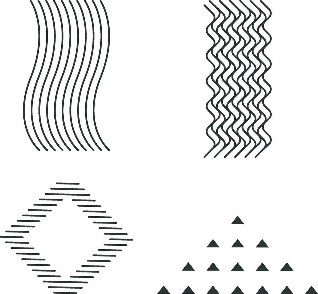 Minimalist Geometric Shape with Simple Design. Vector Illustration