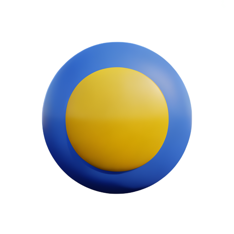 sphere 3d rendering icon illustration png