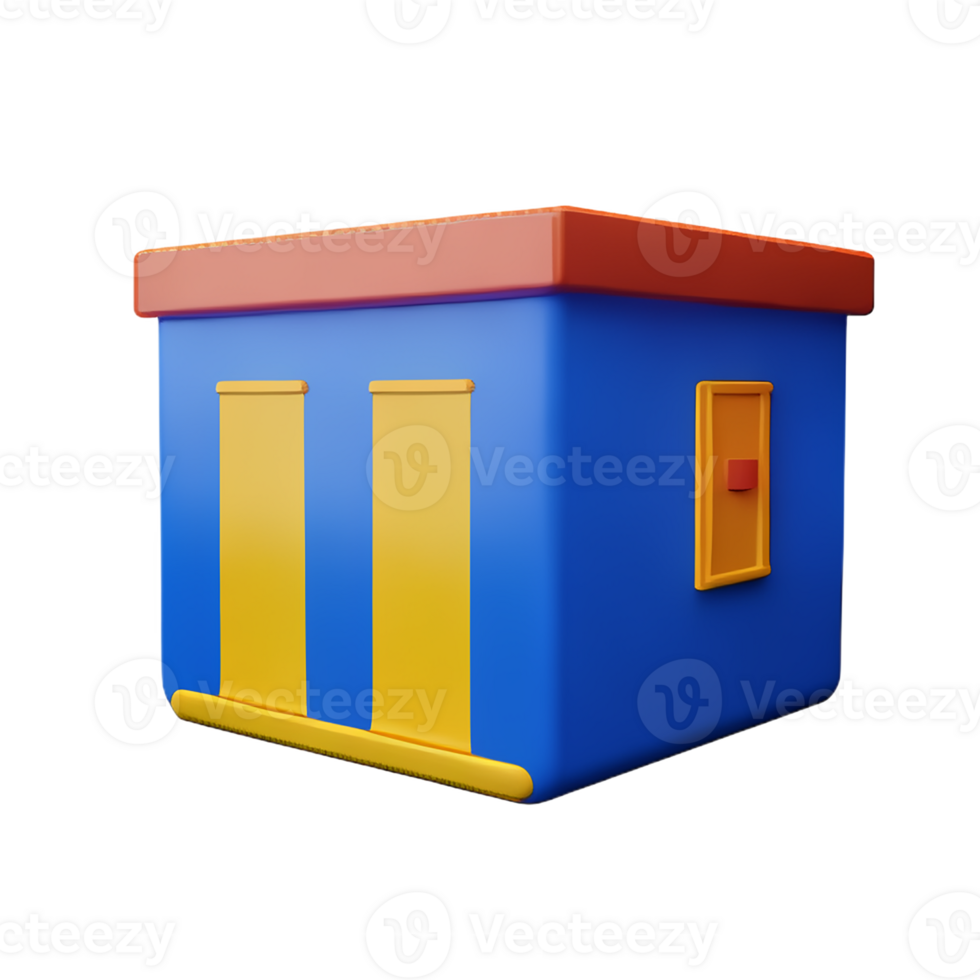 jail 3d rendering icon illustration png