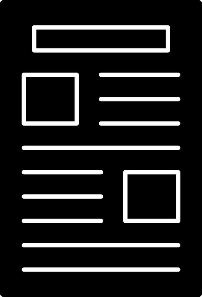 Story Vector Icon Design